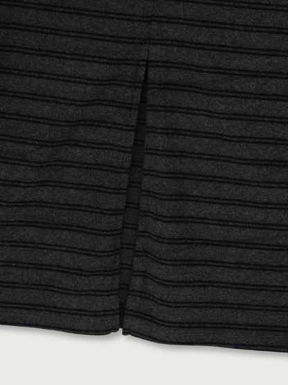 striped knit skirt