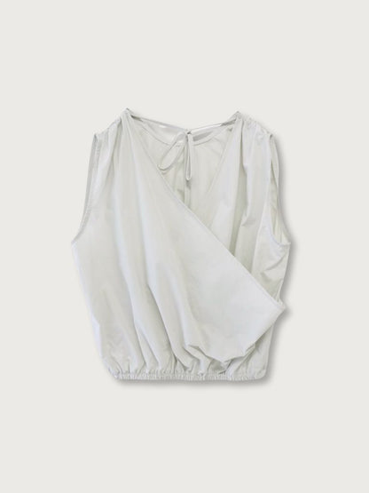 2way wrap blouse