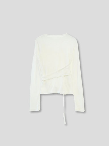 sheer wrap tops