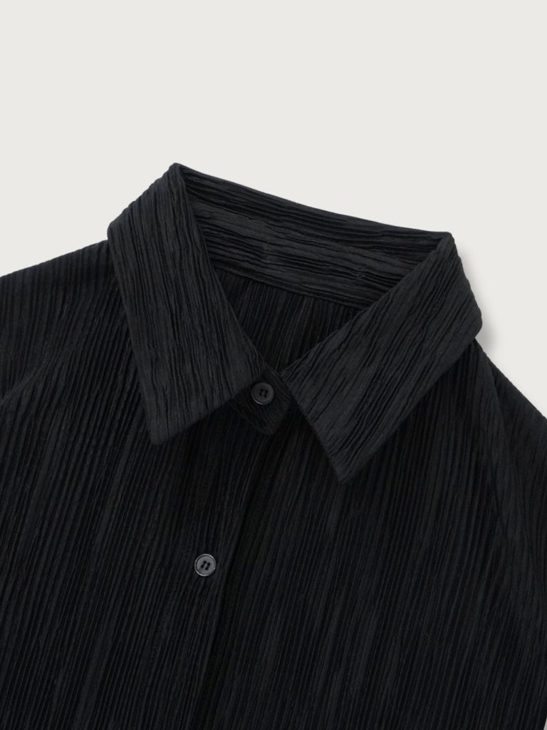 pleats shirt