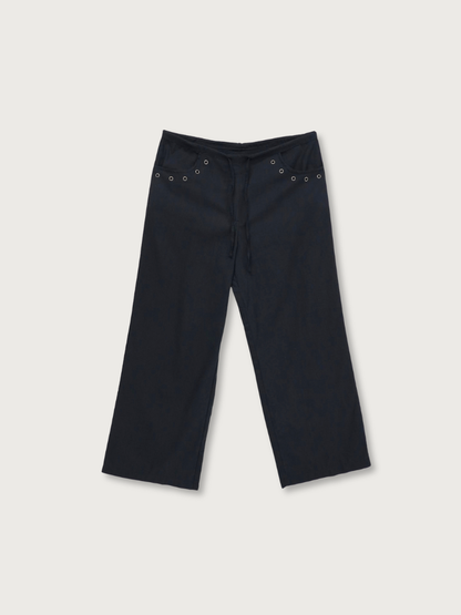 eyelet wide pants