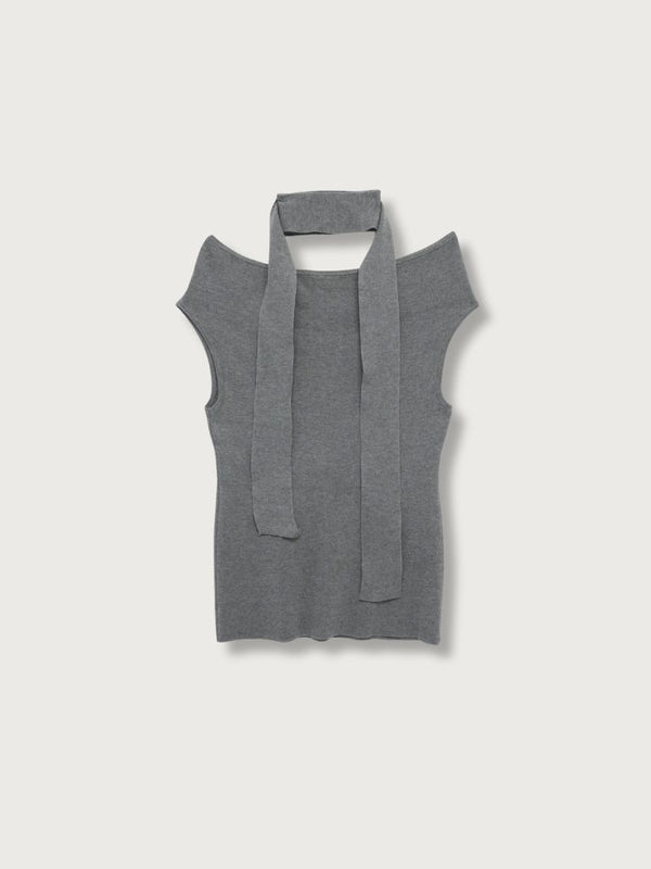 boat neck tie tops