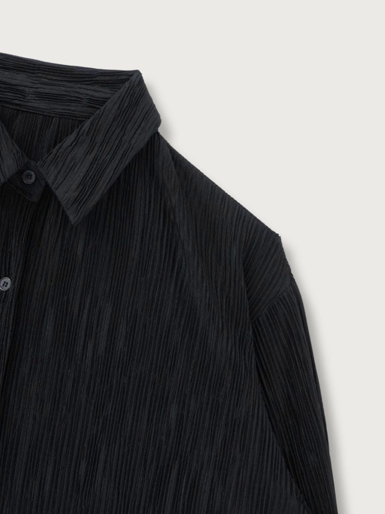 pleats shirt