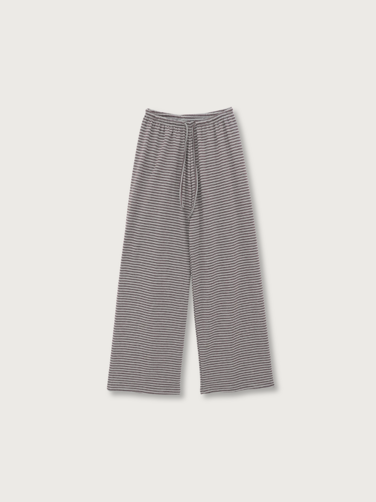 striped relax pants