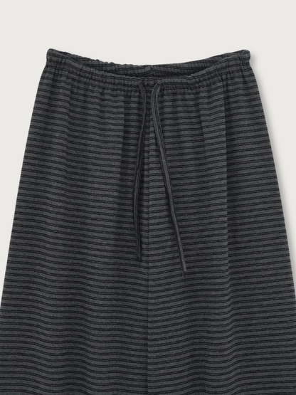striped relax pants