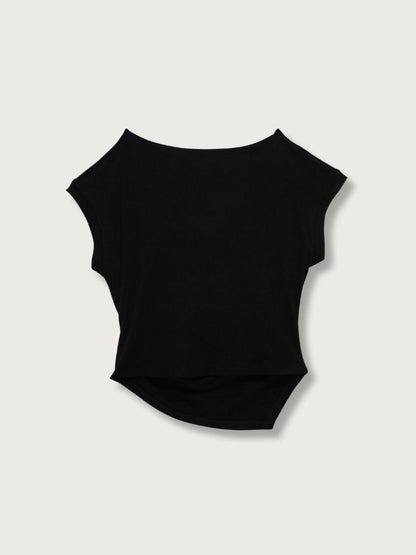 pleats line tee