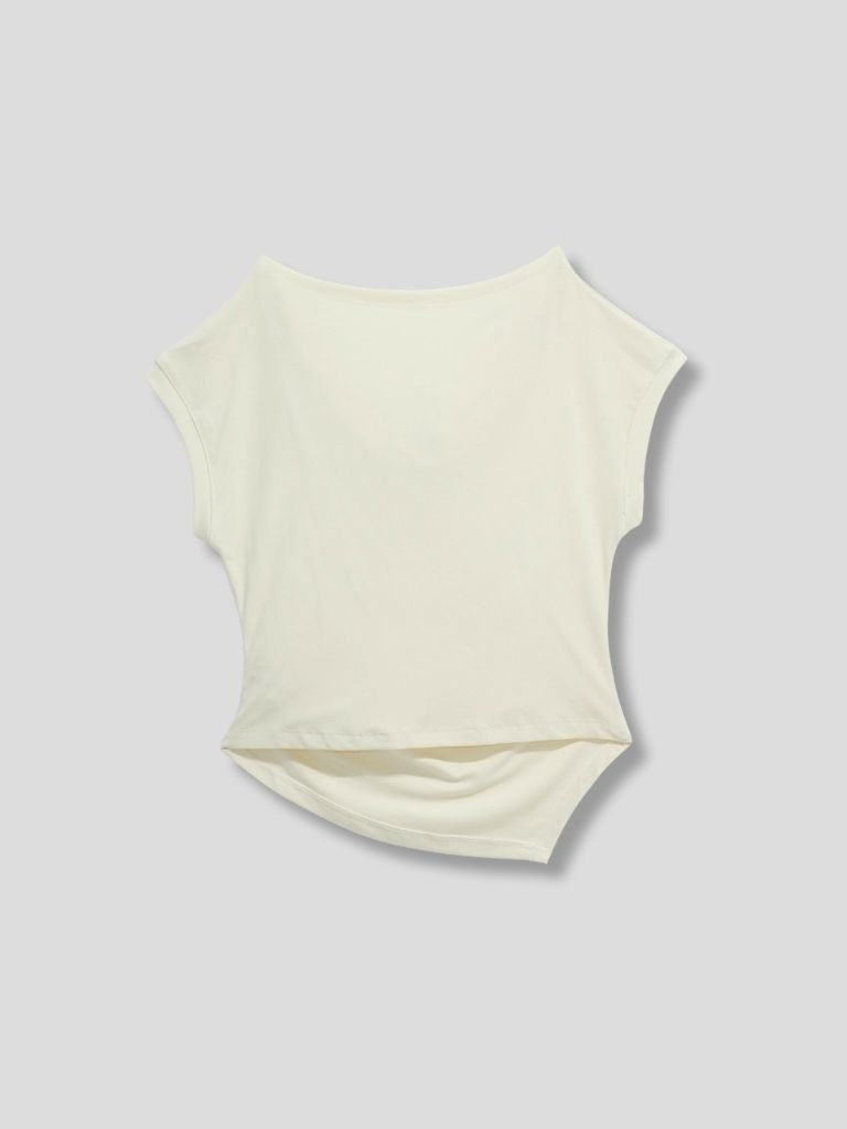 pleats line tee