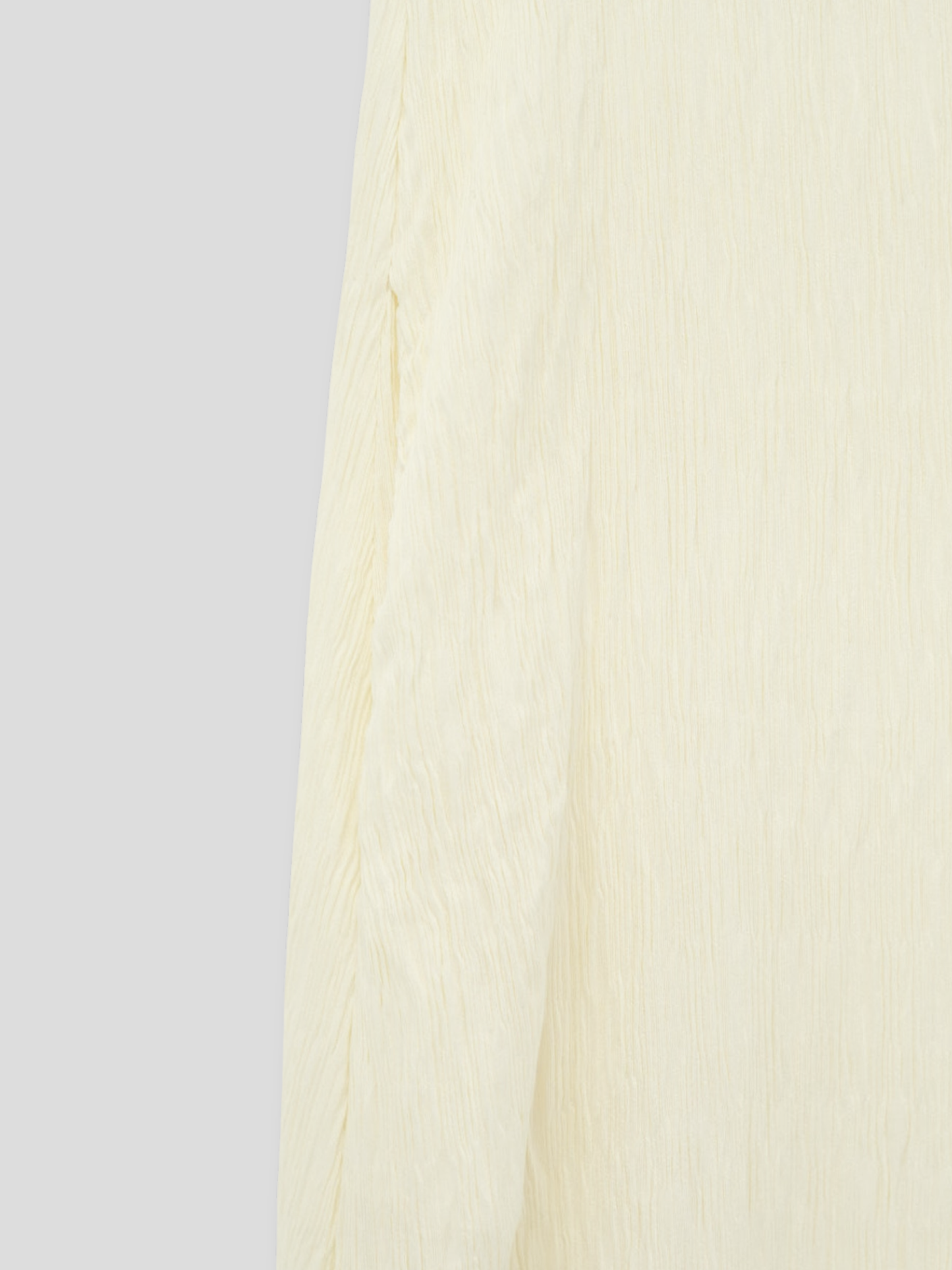 pleated long dress