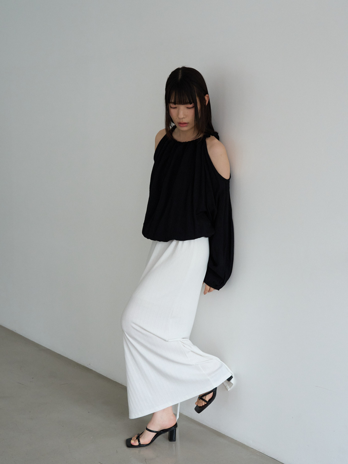 cold shoulder blouse