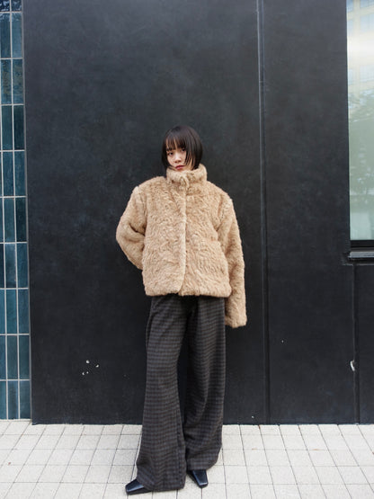 teddy touch fur jacket