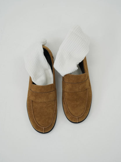 suede loafer