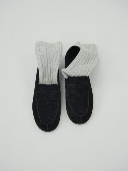 suede loafer