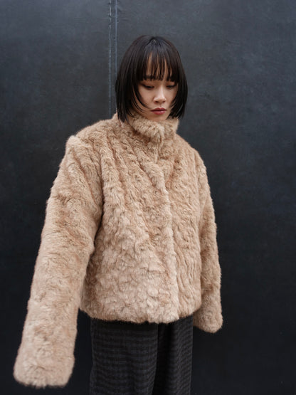 teddy touch fur jacket