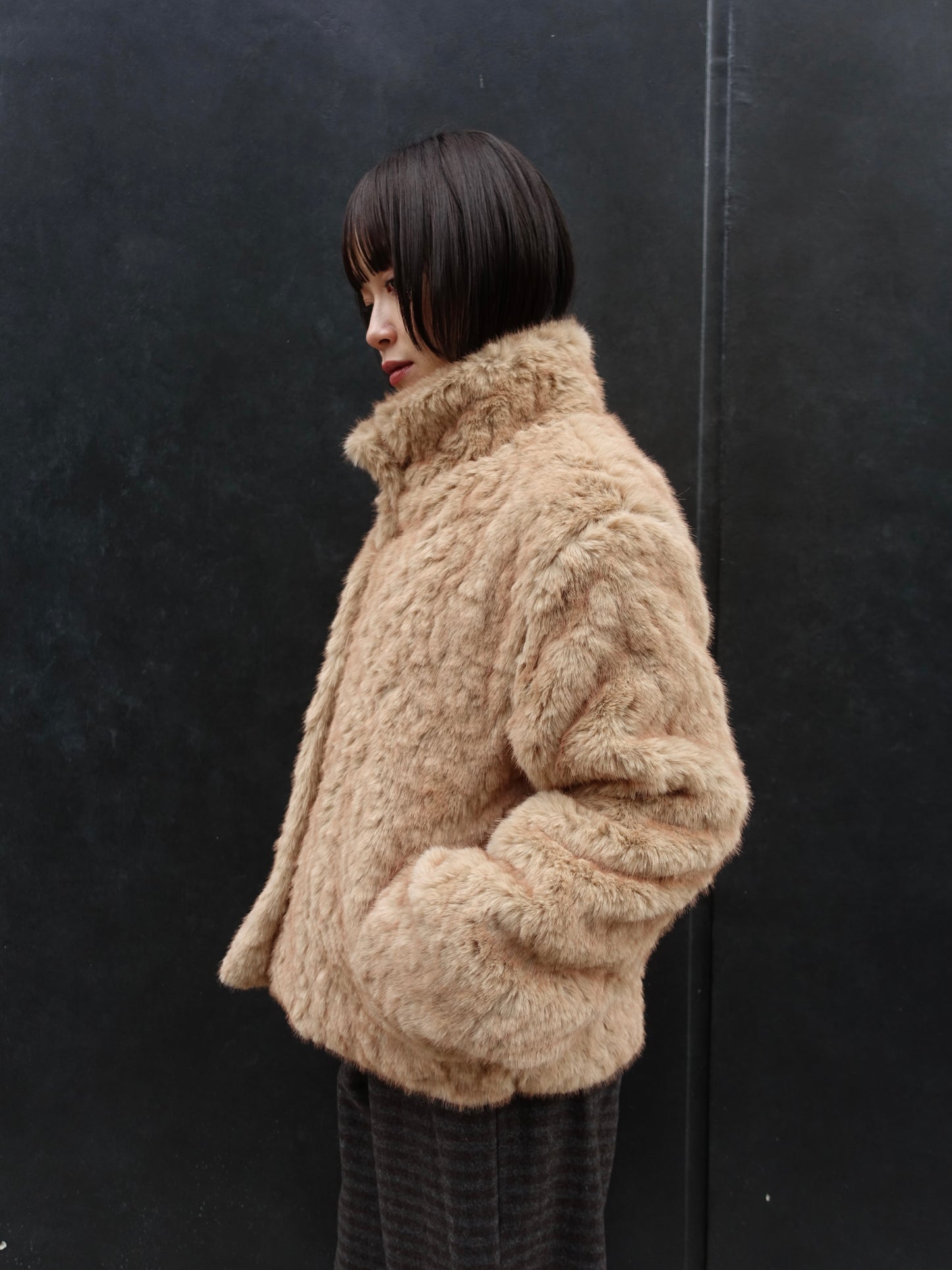 teddy touch fur jacket