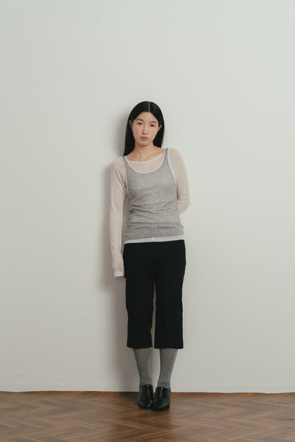 sheer layered t