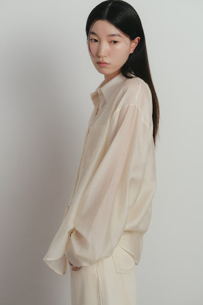 airy stripe shirt