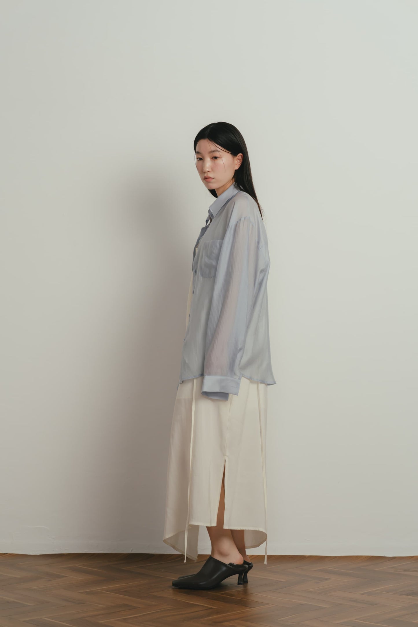 airy stripe shirt