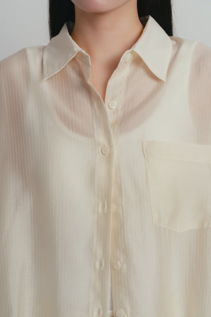 airy stripe shirt