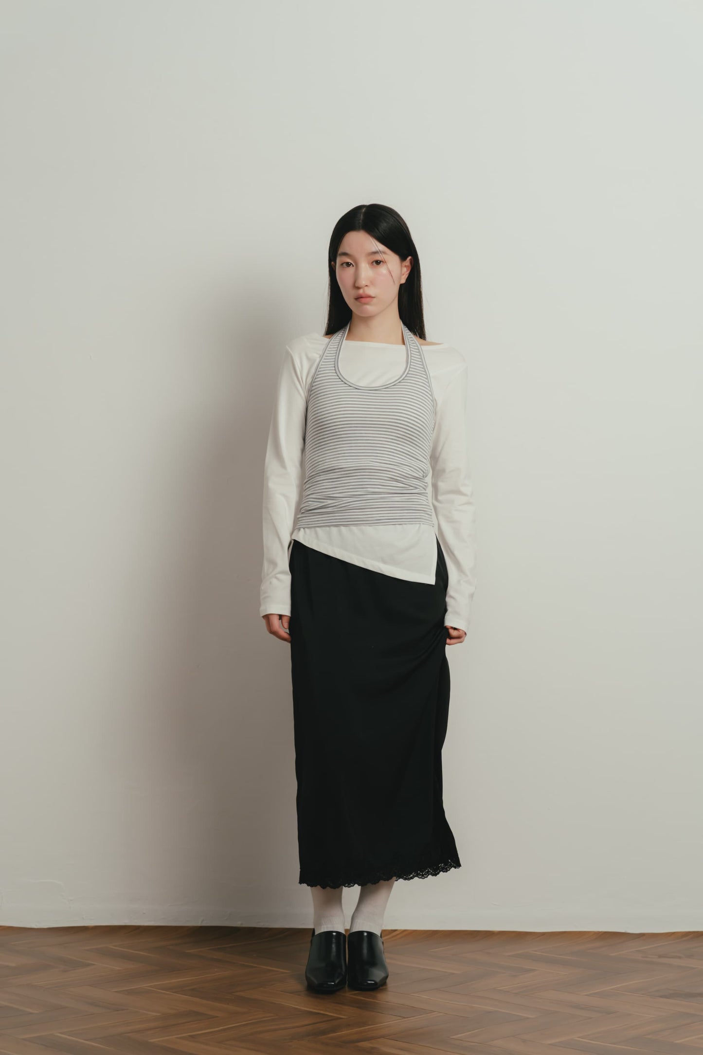 lace midi skirt