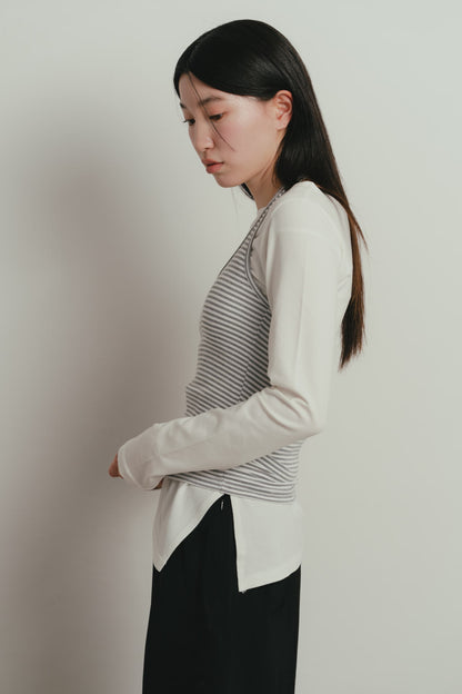 border halter neck top