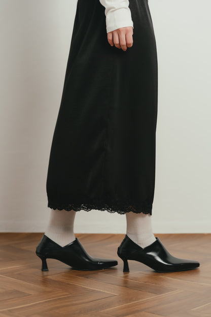 lace midi skirt