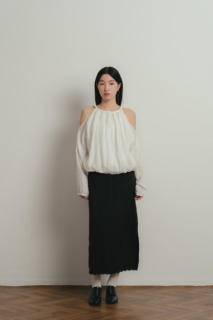 cold shoulder blouse