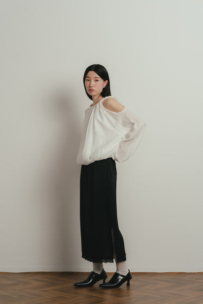 cold shoulder blouse