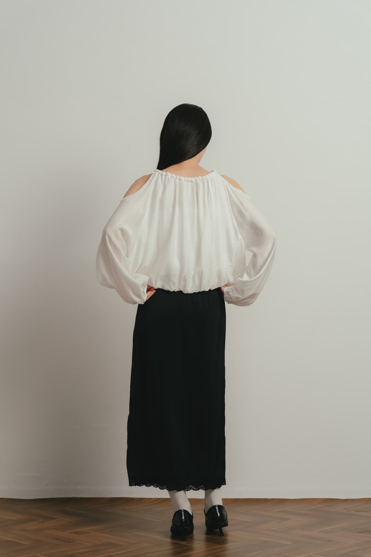 cold shoulder blouse