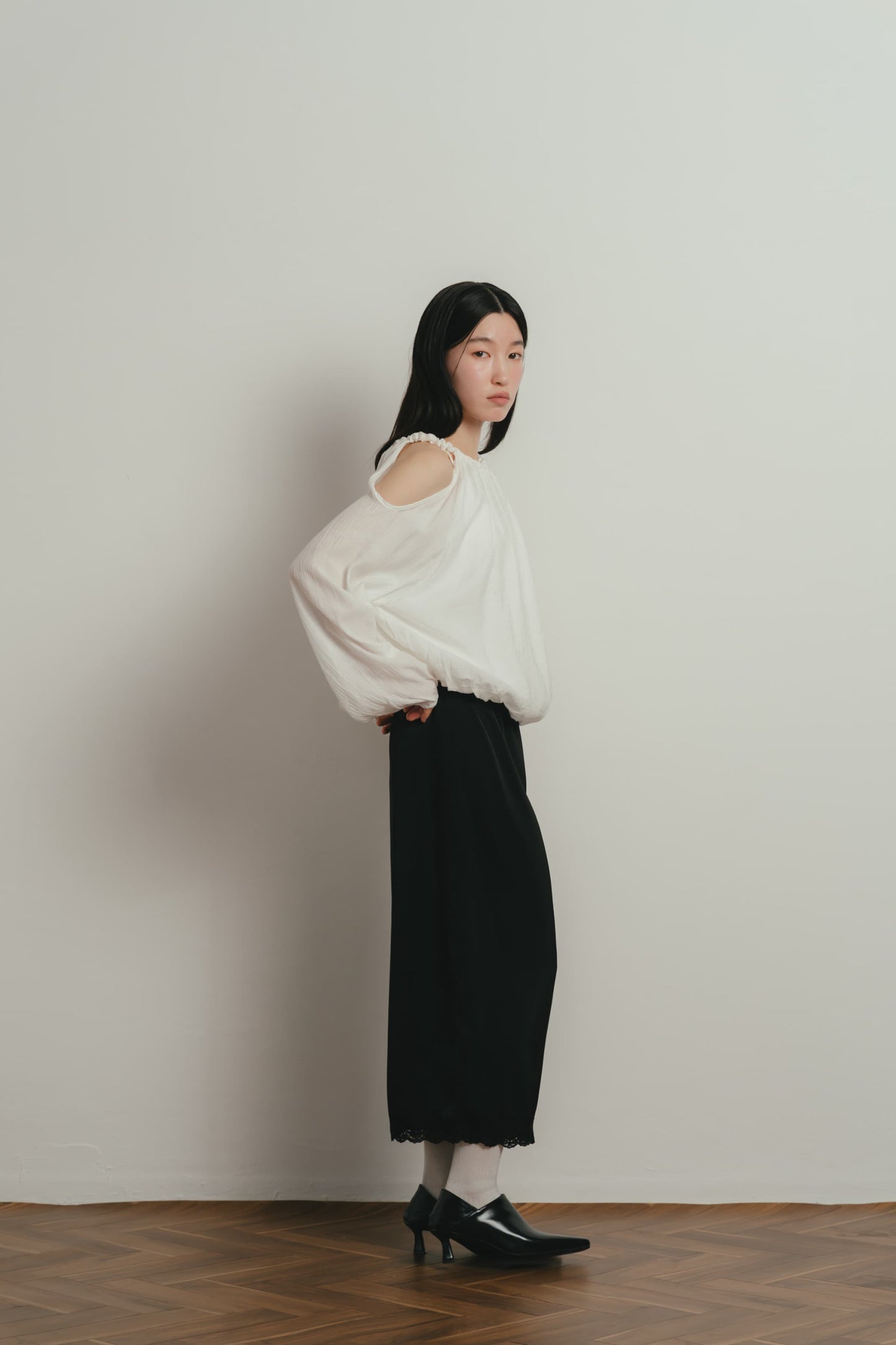 cold shoulder blouse