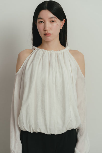 cold shoulder blouse