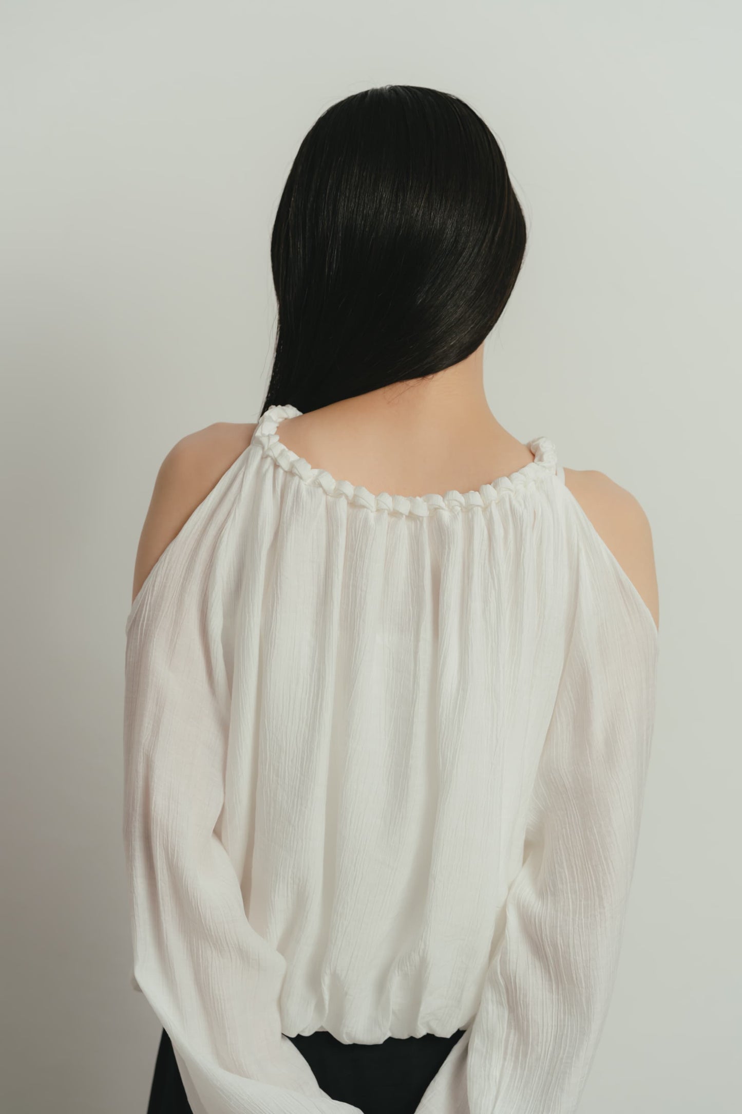 cold shoulder blouse