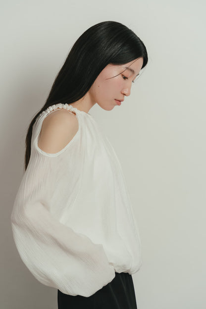 cold shoulder blouse