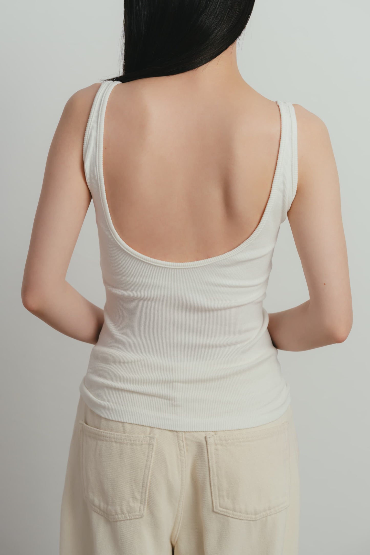 open back rib tank