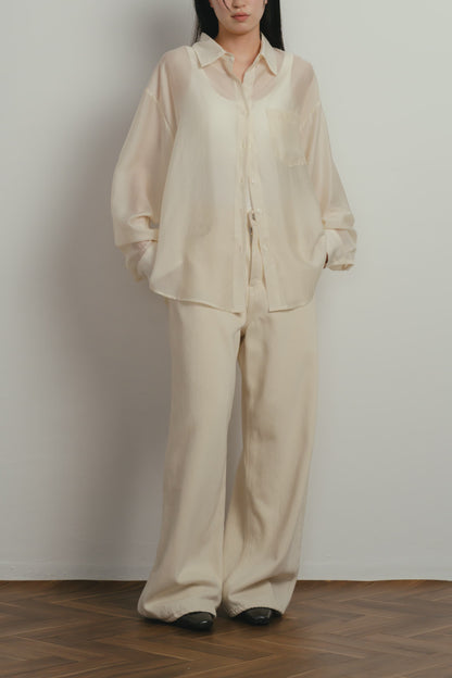 airy stripe shirt