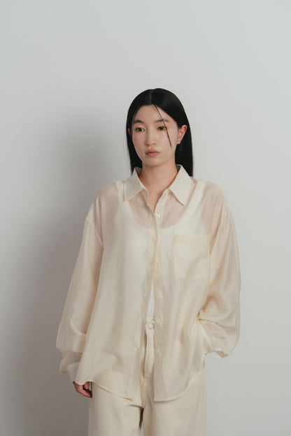airy stripe shirt