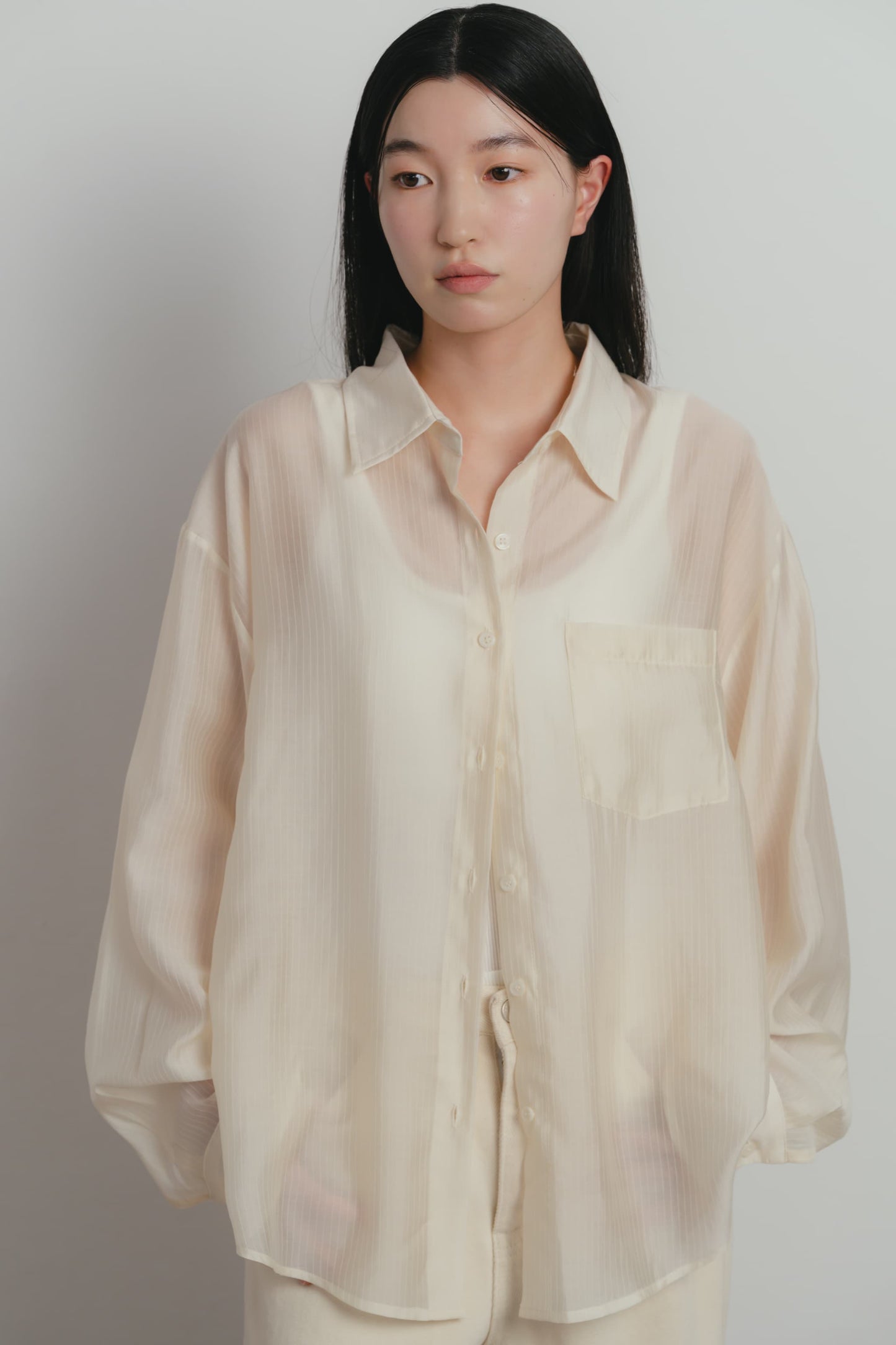 airy stripe shirt