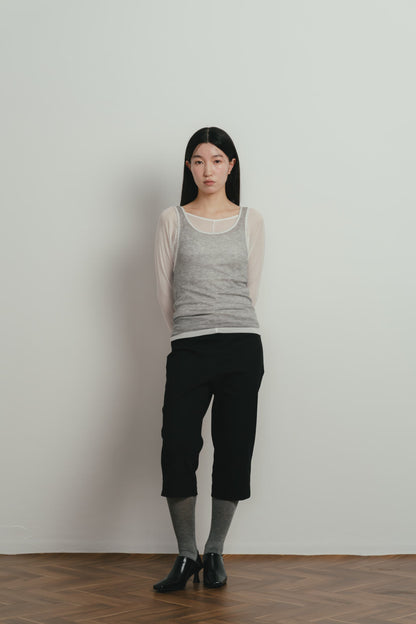 sheer layered t