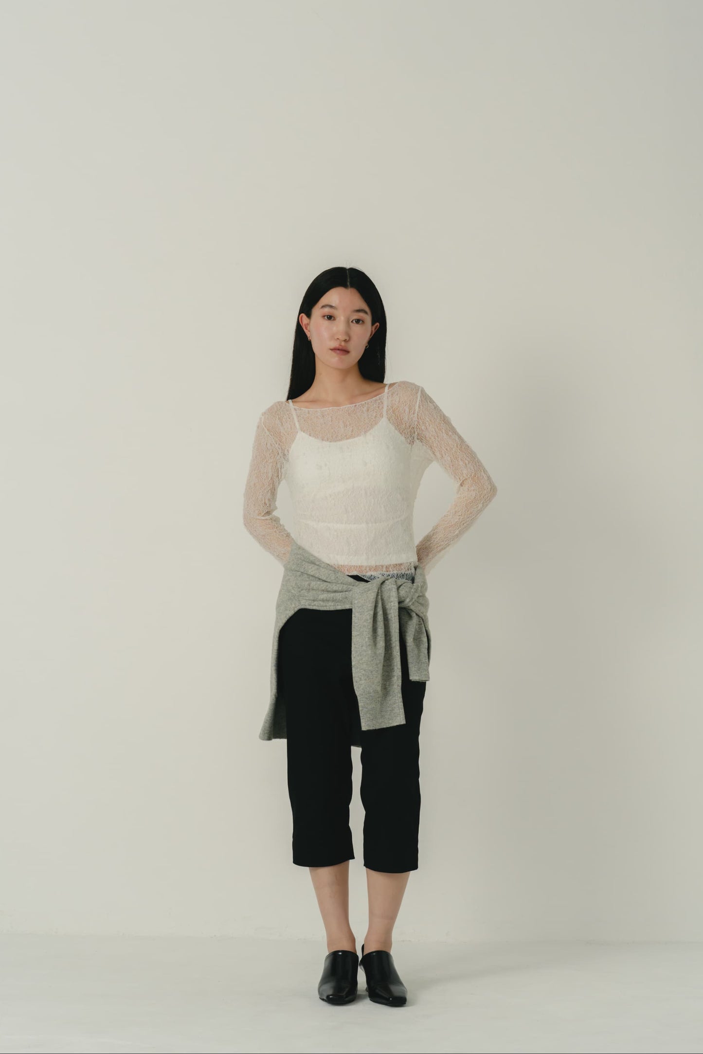 lace knit t