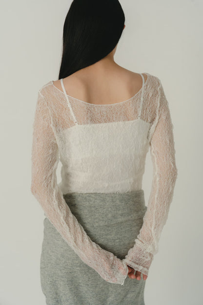 lace knit t