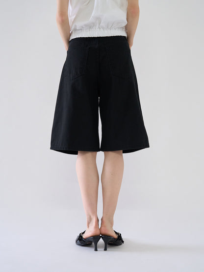 loose cotton half pants