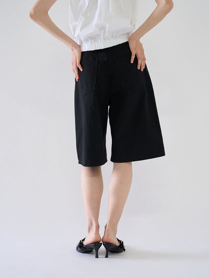 loose cotton half pants