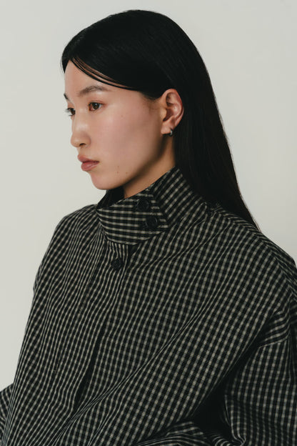 check zip blouson