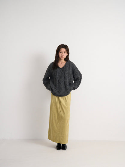 suede color skirt