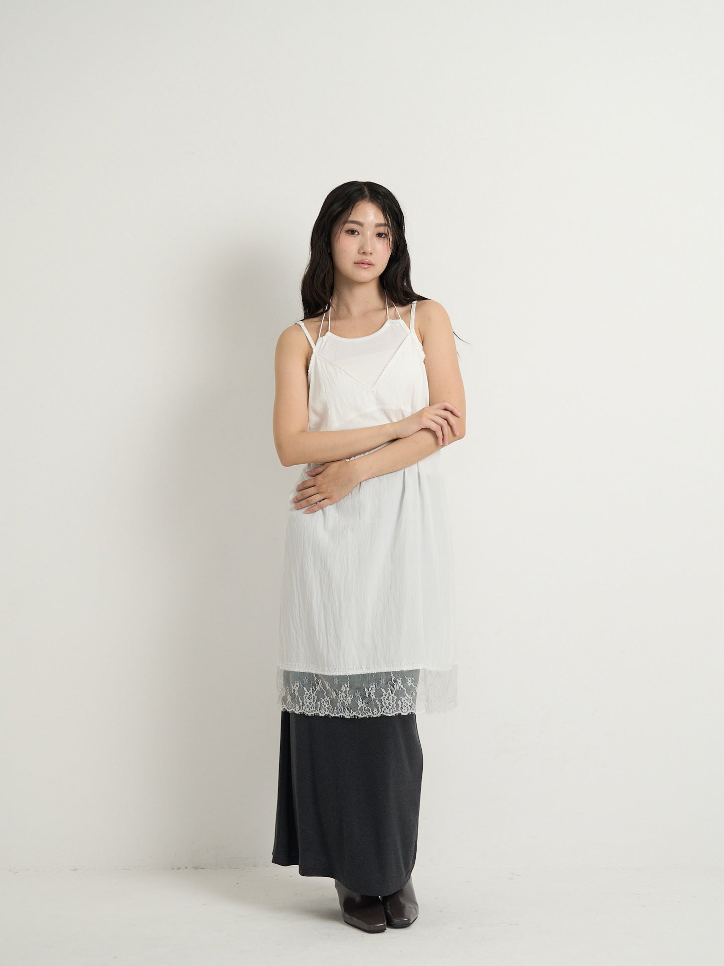 sheer lace dress