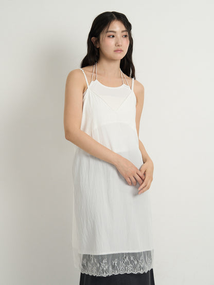 sheer lace dress