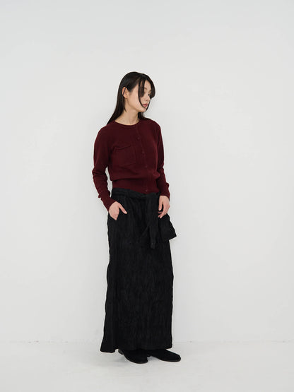 wooly button cardigan