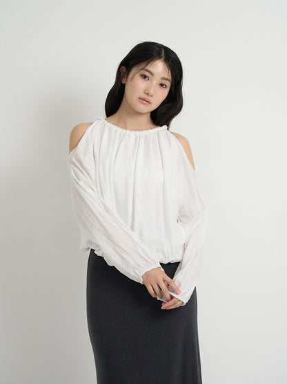 cold shoulder blouse