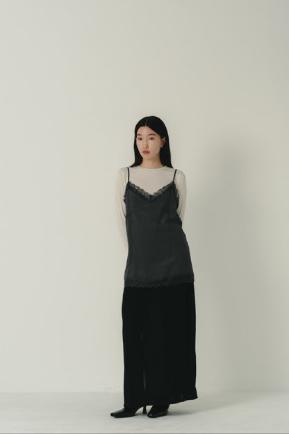 lace midi camisole