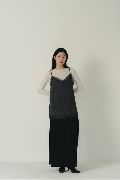 lace midi camisole