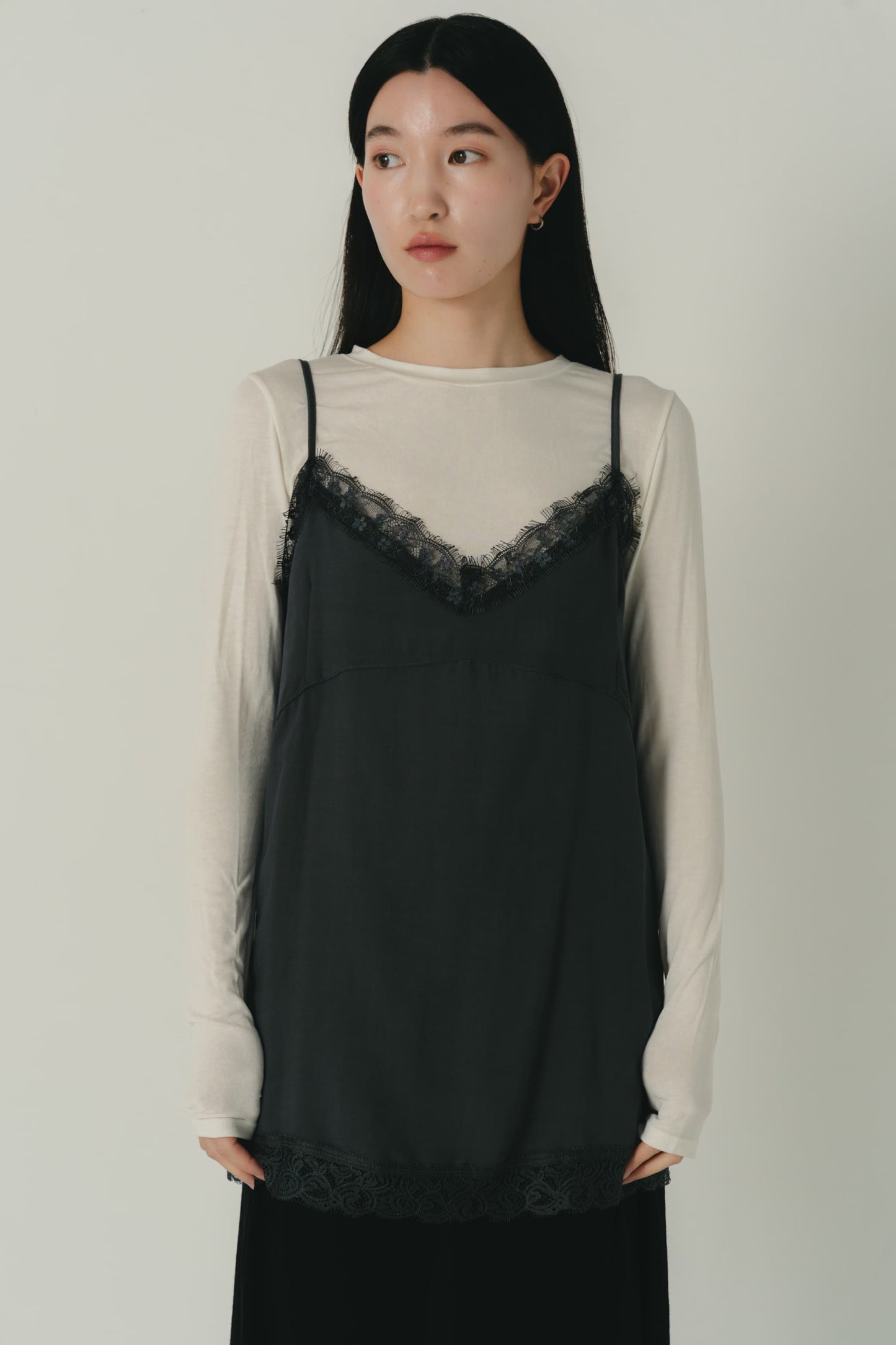 lace midi camisole